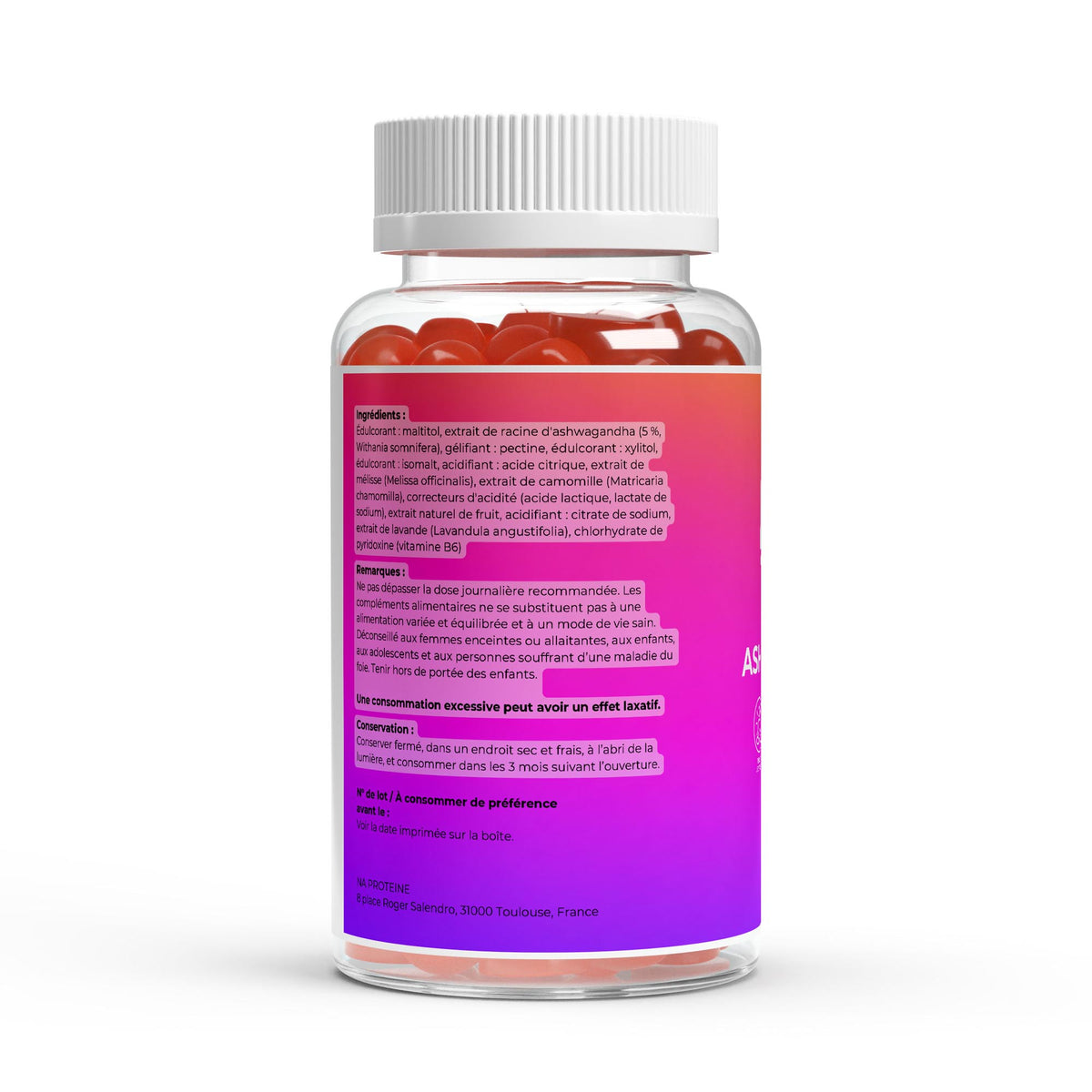 Ashwagandha + Vitamin B6 Gummies